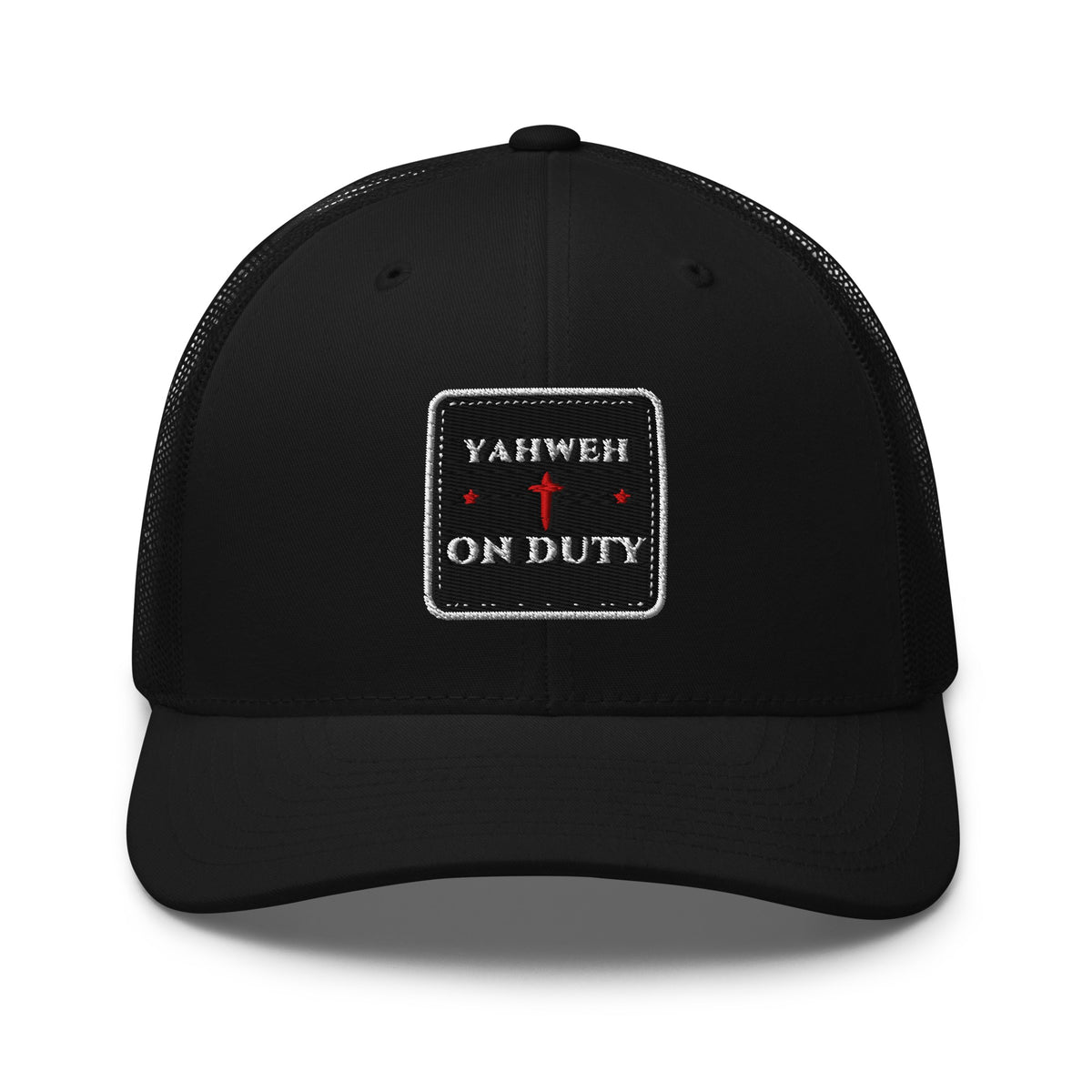 Yahweh On Duty Trucker Hat