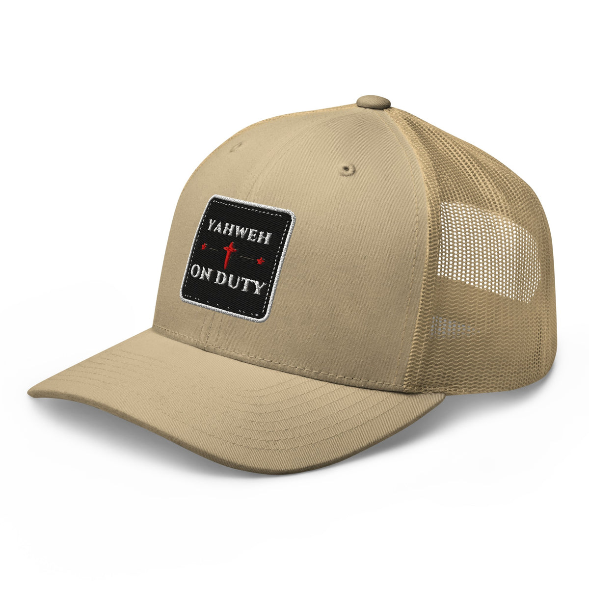 Yahweh On Duty Trucker Hat