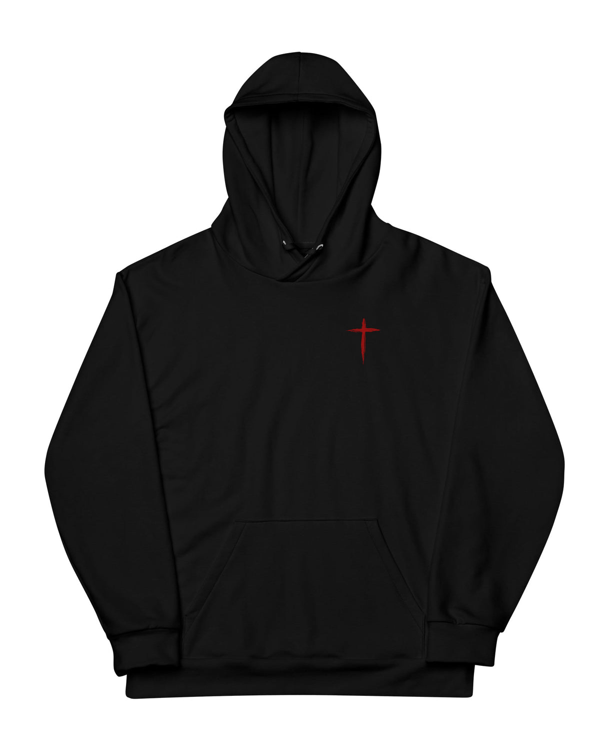 Throttle & Faith Chopper Hoodie - Black