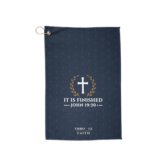 It Is Finished Golf Towel