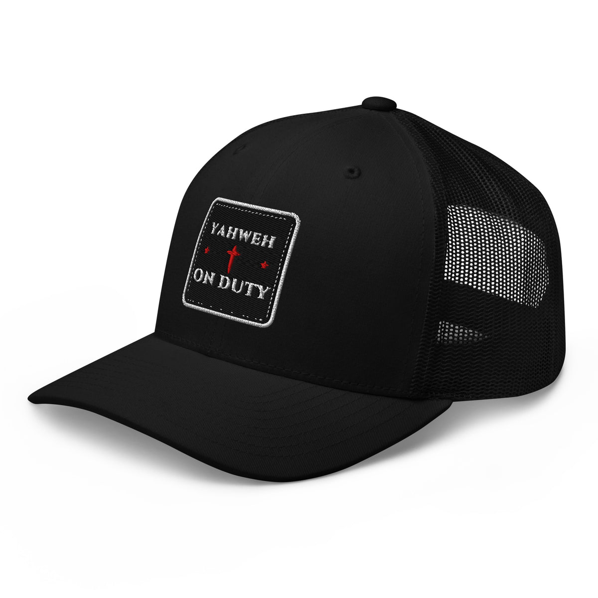 Yahweh On Duty Trucker Hat
