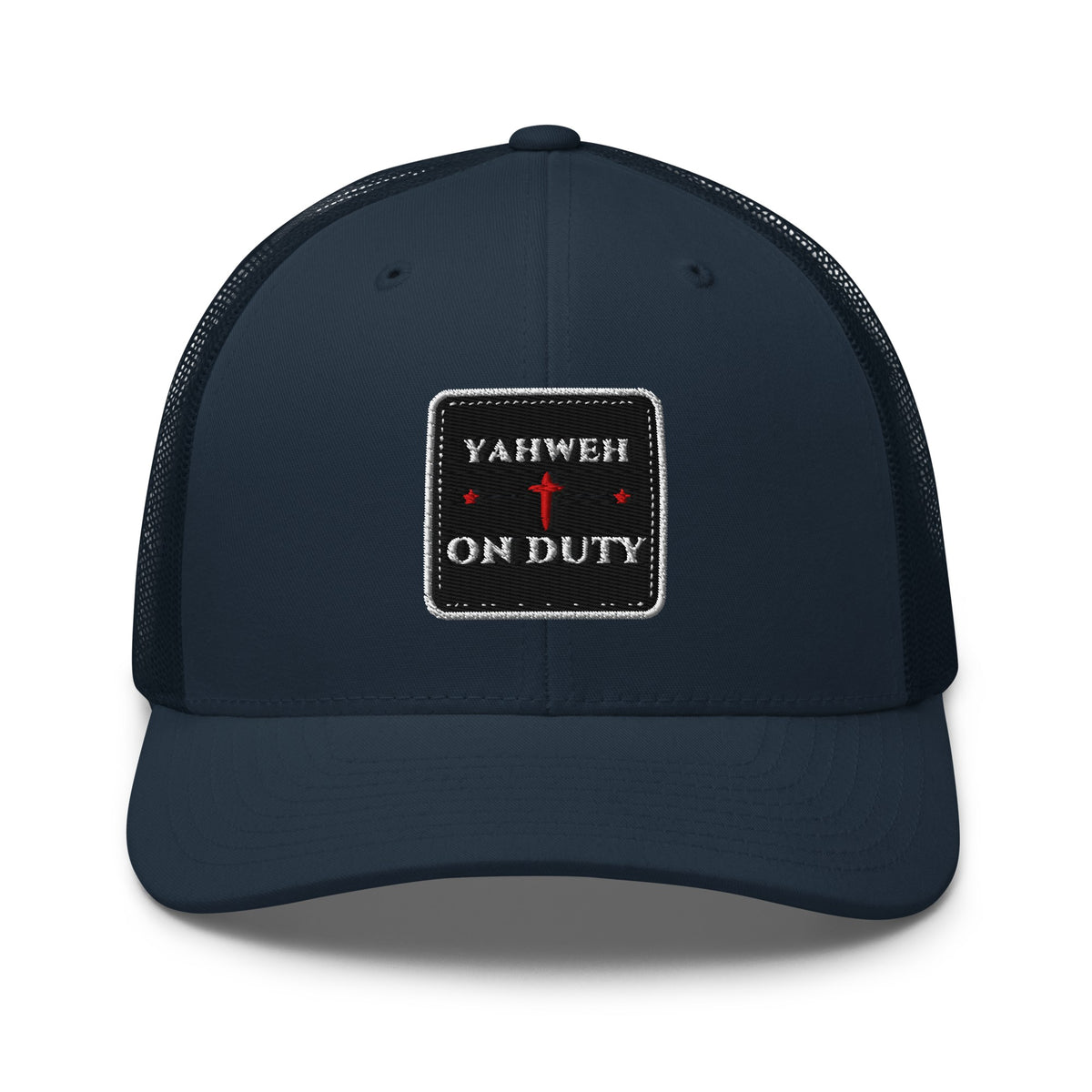 Yahweh On Duty Trucker Hat